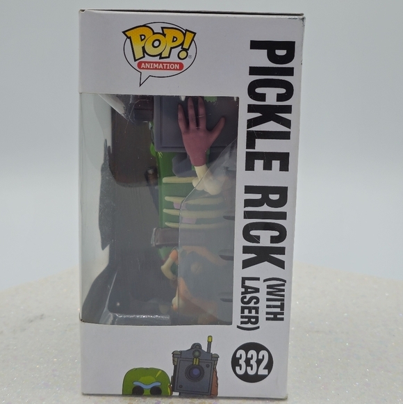 Funko POP! Rick and Morty Pickle Rick (with laser) #332 Vinyl Figure - Picture 3 of 7